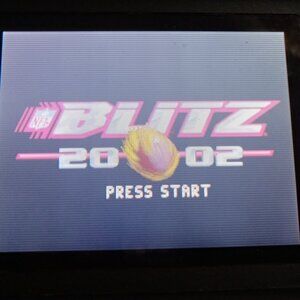 NFL Blitz 2002 Football GBA Tested Nintendo Gameboy Advance Video Game